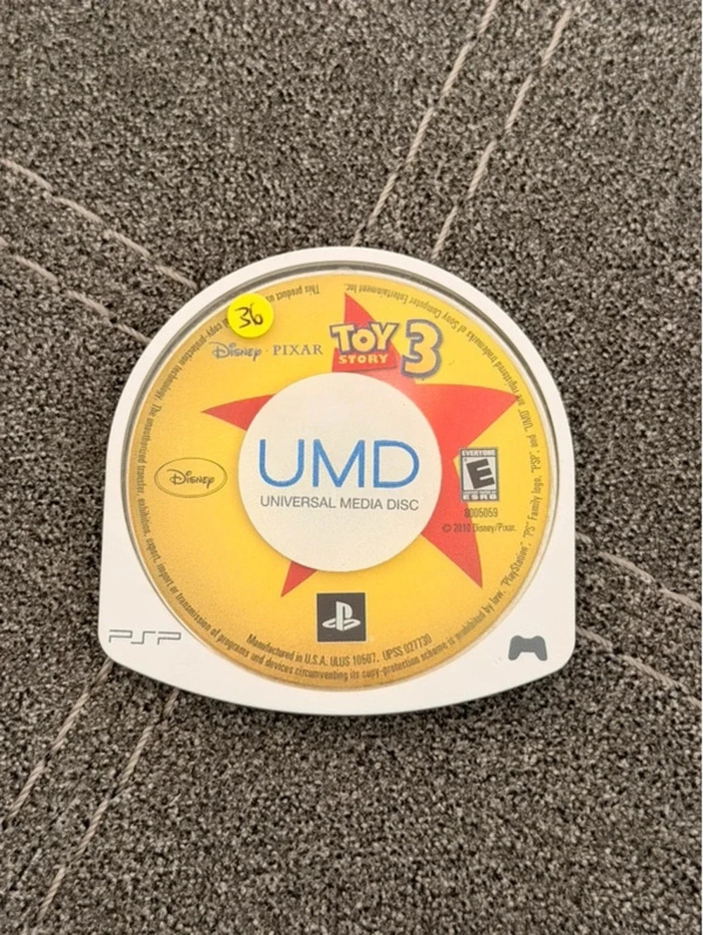 Toy Story 3: The Video Game for PSP